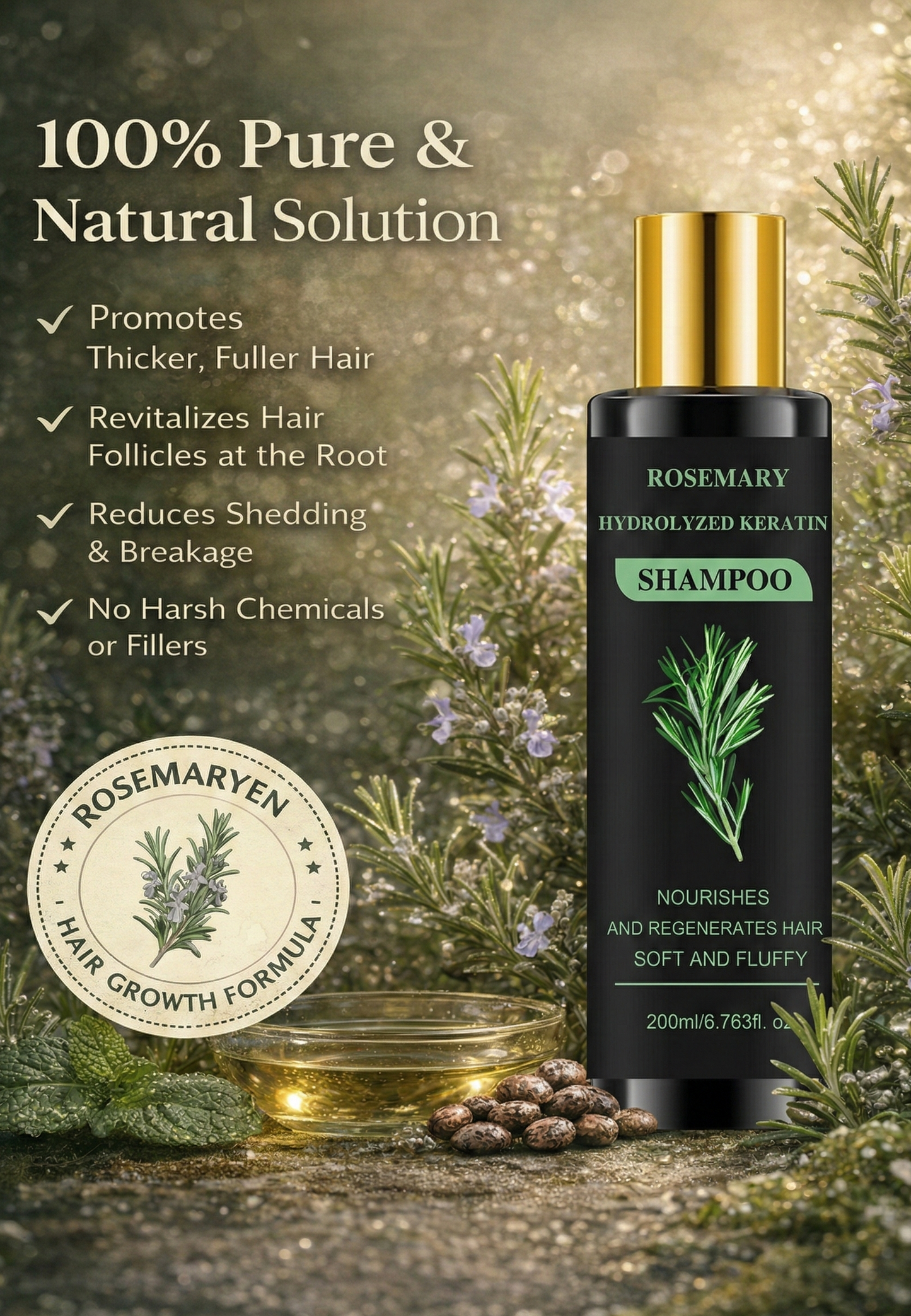 Rosemarien™  Hair Growth Shampoo
