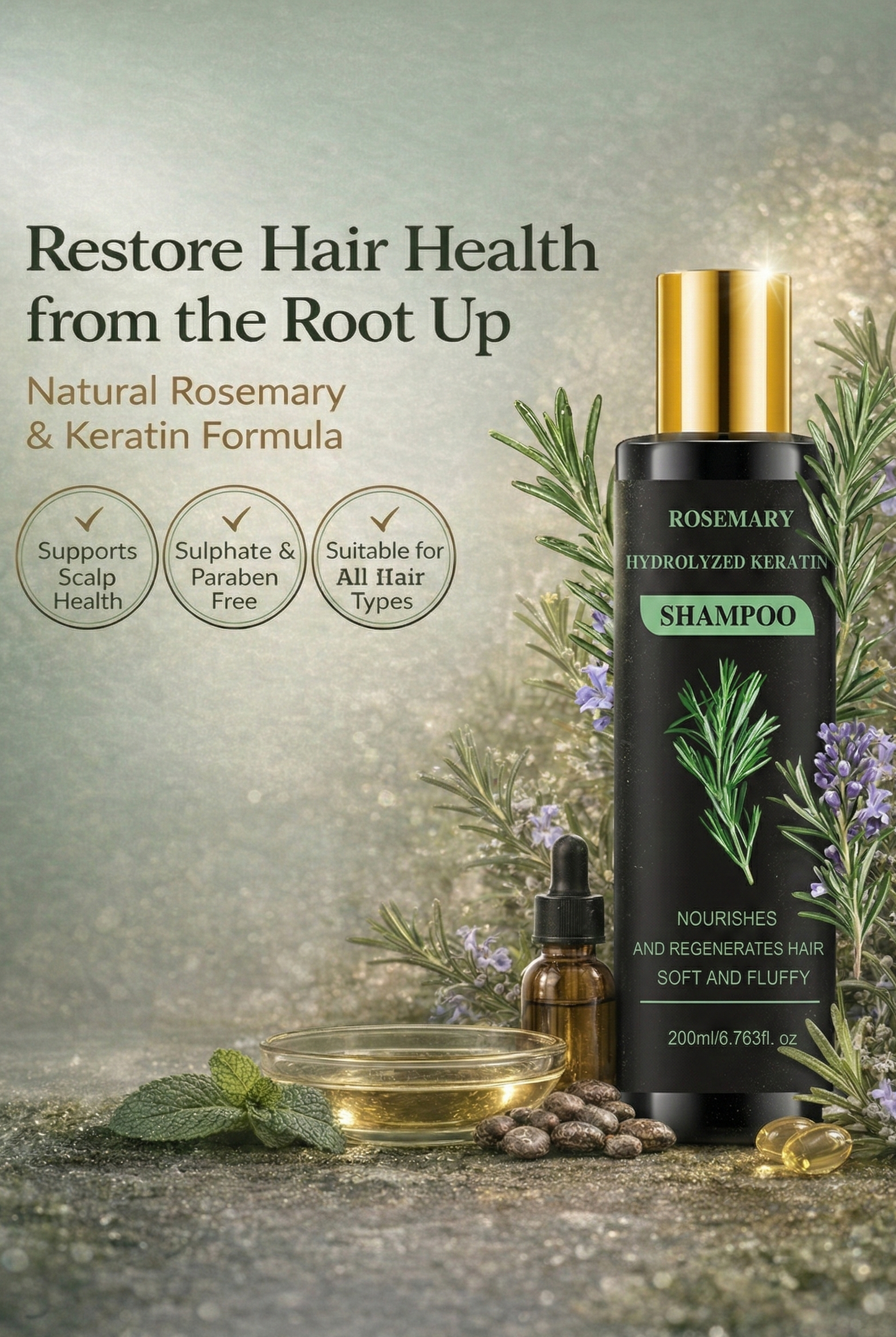 Rosemarien™  Hair Growth Shampoo